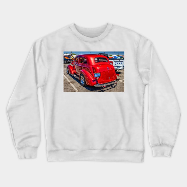 1938 Chevrolet Master Deluxe Sedan Crewneck Sweatshirt by Gestalt Imagery